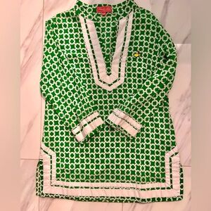 Magnolia Lane Collection Masters V-Neck Tunic Women's Small 3/4 Sleeve Top